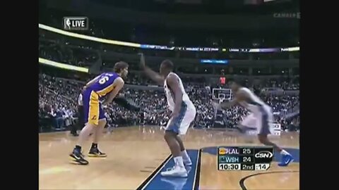 Pau Gasol 16 Points 7 Ast @ Wizards, 2010-11.