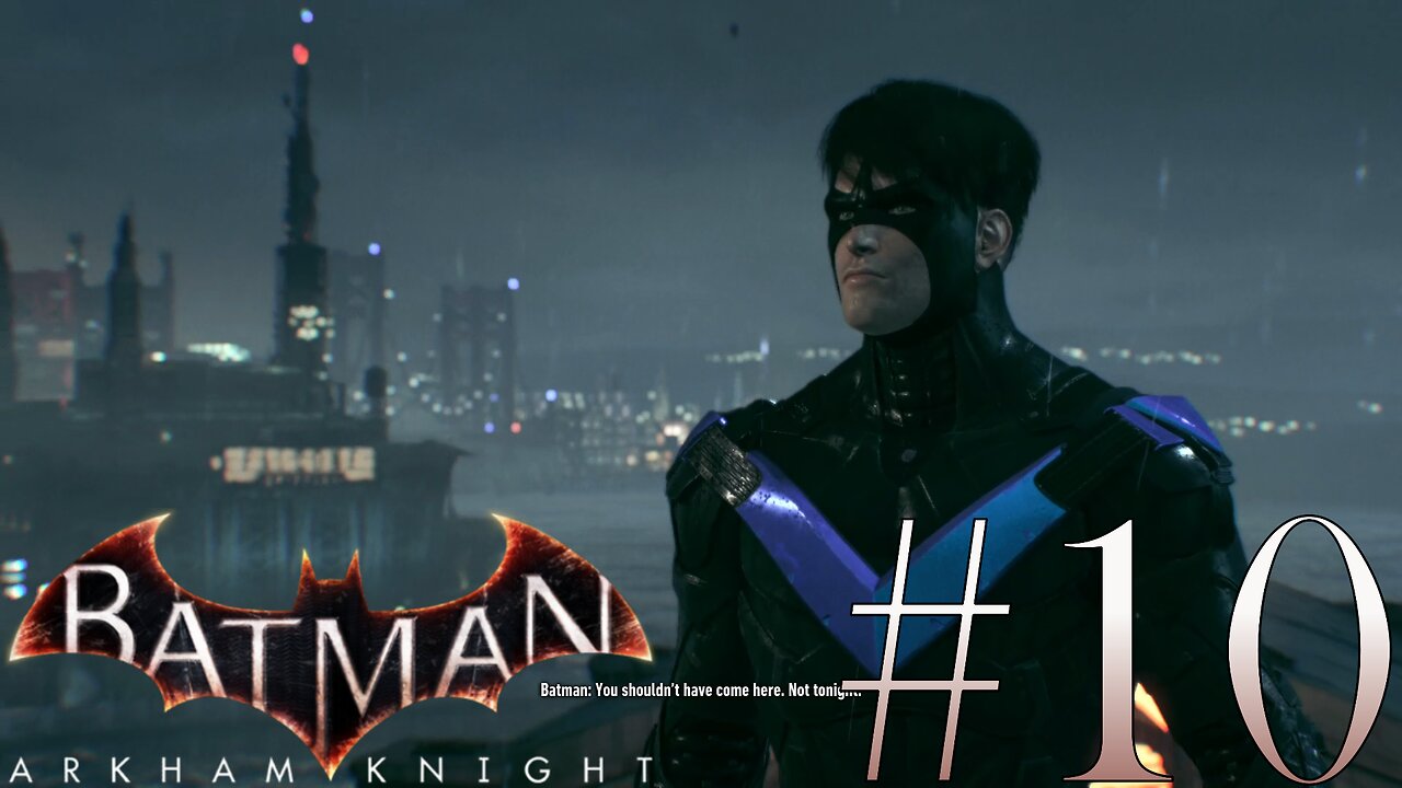 Nightwing joins the fight! | Batman: Arkham Knight #10