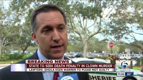 State attorneys to seek death penalty against Sheila Keen Warren in 'killer clown' case