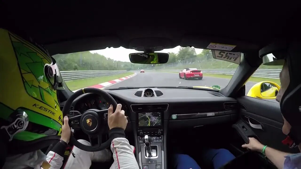 Incredible Kevin Estre lap of the Nürburgring in the new Porsche 911 GT3 RS-10