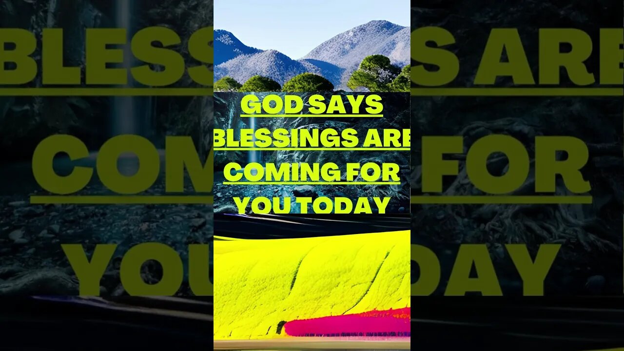 🌈👇 GOD'S MESSAGE FOR YOU TODAY! GOD SAYS A BIG SURPRISE FOR YOU ....👇