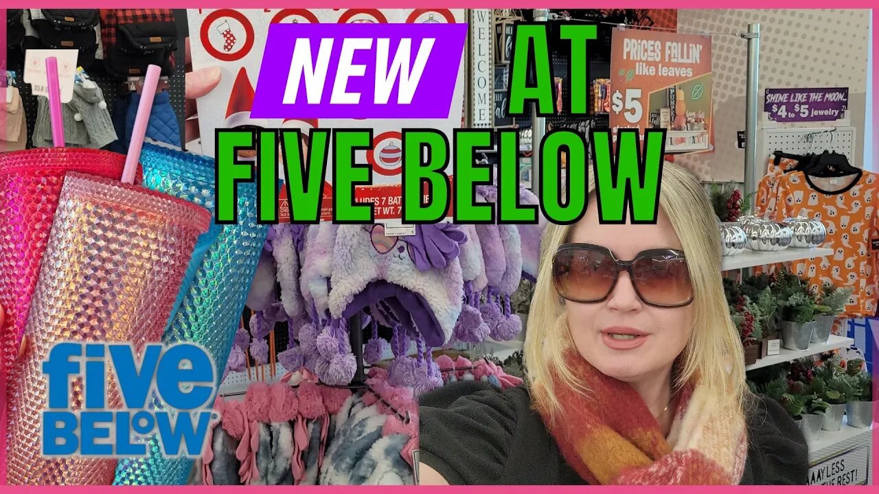 NEW Giftober Finds | Christmas Gift Ideas | Store Walk Thru | Five Below | #fivebelow