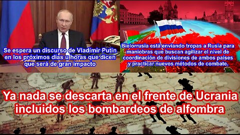 Vladímir Putin puede dirigirse en los próximos días en un discurso al pueblo ruso y Occidental