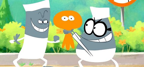 Lamput Presents | Going to School 🍎📚 with Tuzki! | The Cartoon Network Show Ep. 55