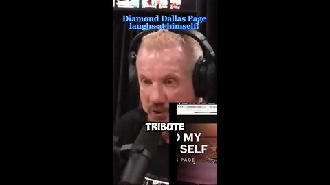 DIAMOND DALLAS PAGE LAUGHS AT HIMSELF!