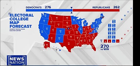 Kamala Harris has 55% chance of winning Presidency : The Hill - DDHQ Forcast