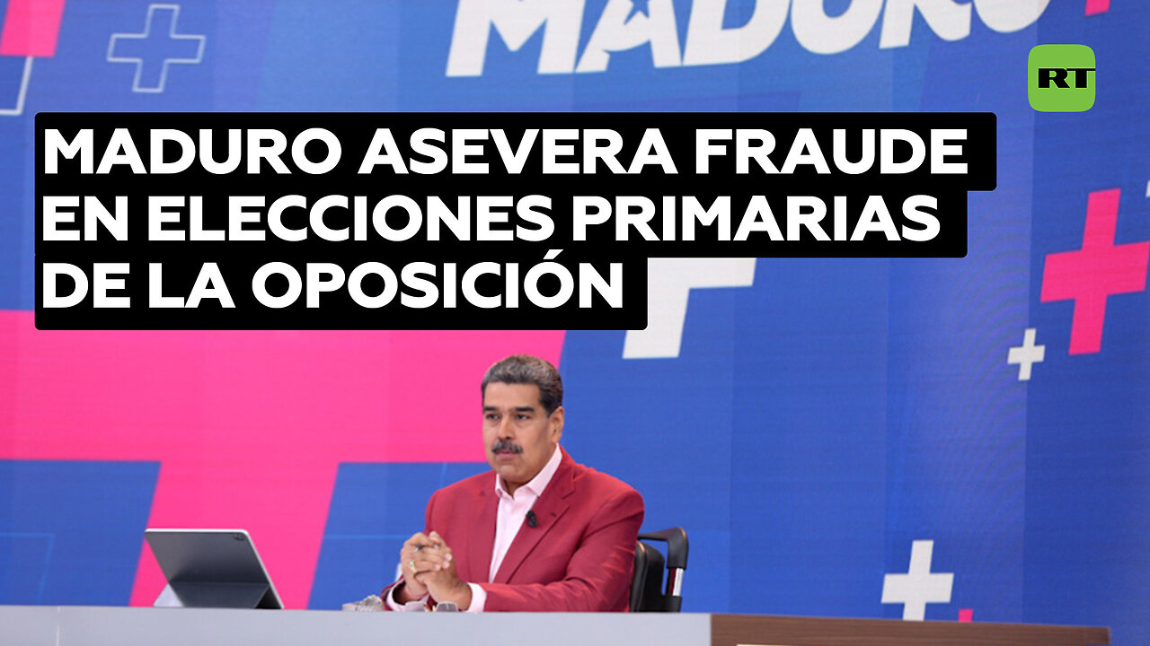 Maduro califica las primarias de oposición como "crónica de un fraude anunciado"