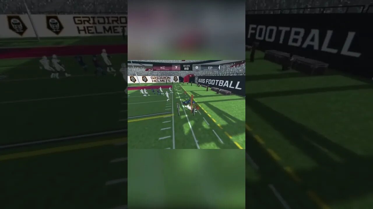 OUR HALFBACK IS RUNNING ALL OVER THEM IN AXIS FOOTBALL 2023