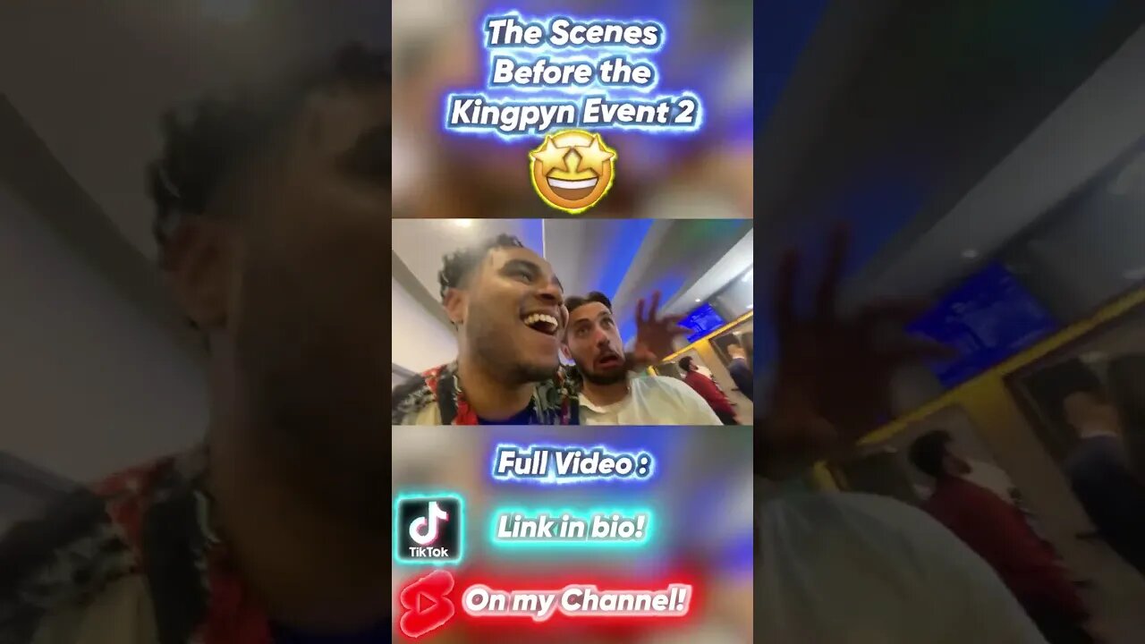 The Scenes before the Kingpyn Event 2😫🔥