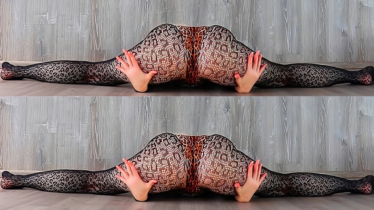 Yoga Art — Middle Splits😍 hey guys enjoy it🍑💦