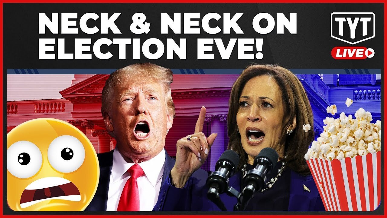 1 DAY TO THE ELECTION. SHOCK Poll Shows Kamala WINNING Iowa?! Trump JOKES About Sh**ting Reporters.