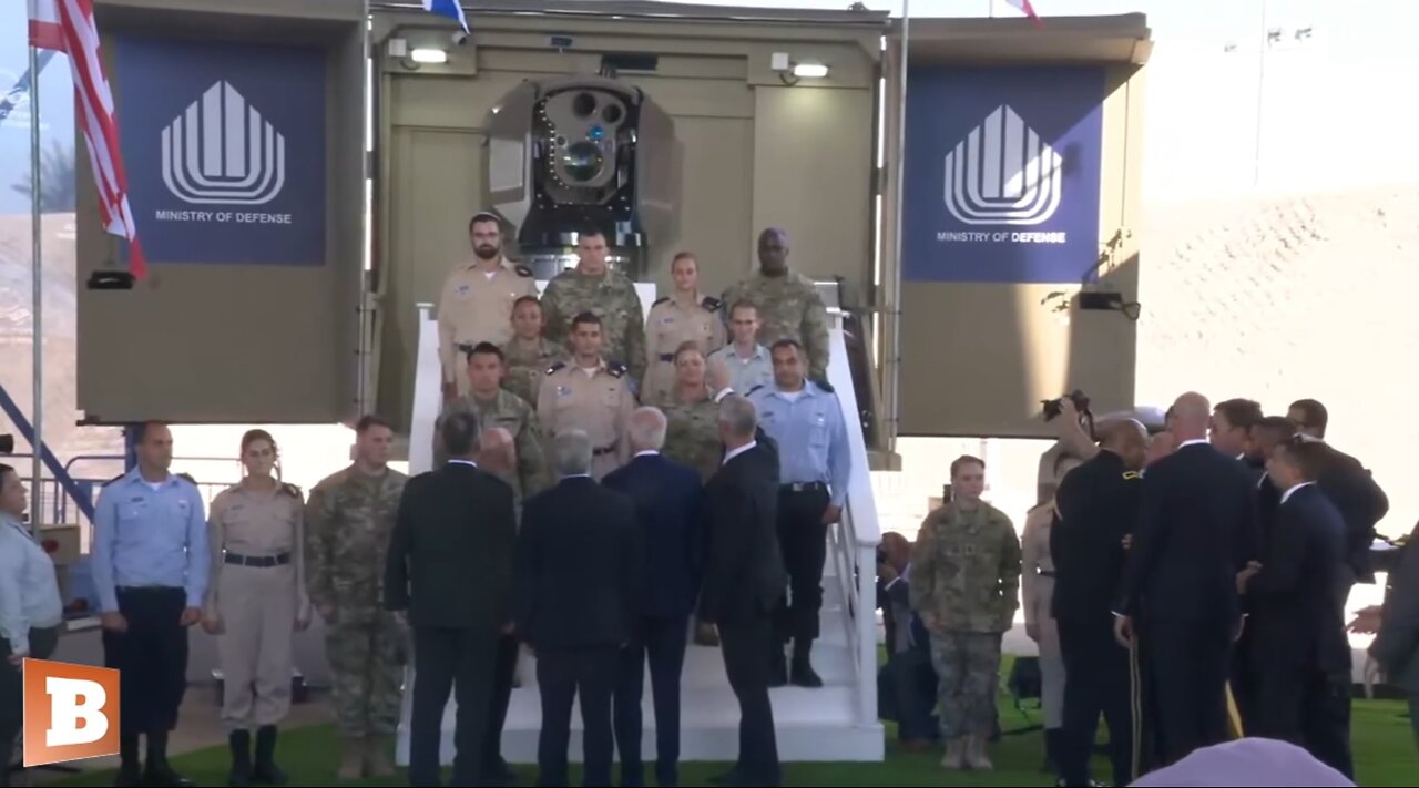 LIVE: President Biden Touring "Iron Beam" Defense System...