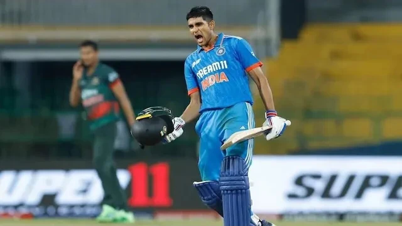 Shubman Gill 100 Century Gill Shubman Gill 100 Today India vs Bangladesh Asia Cup 2023 Ind Vs Ban