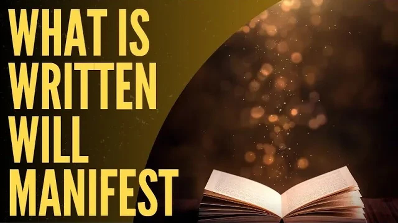 What is Written Will Manifest - Ephraim International Ministries