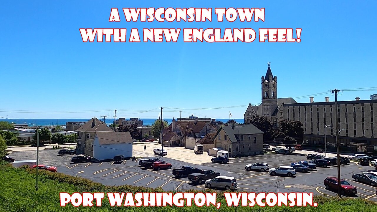 A Wisconsin Town with a New England Feel! Port Washington, Wisconsin.