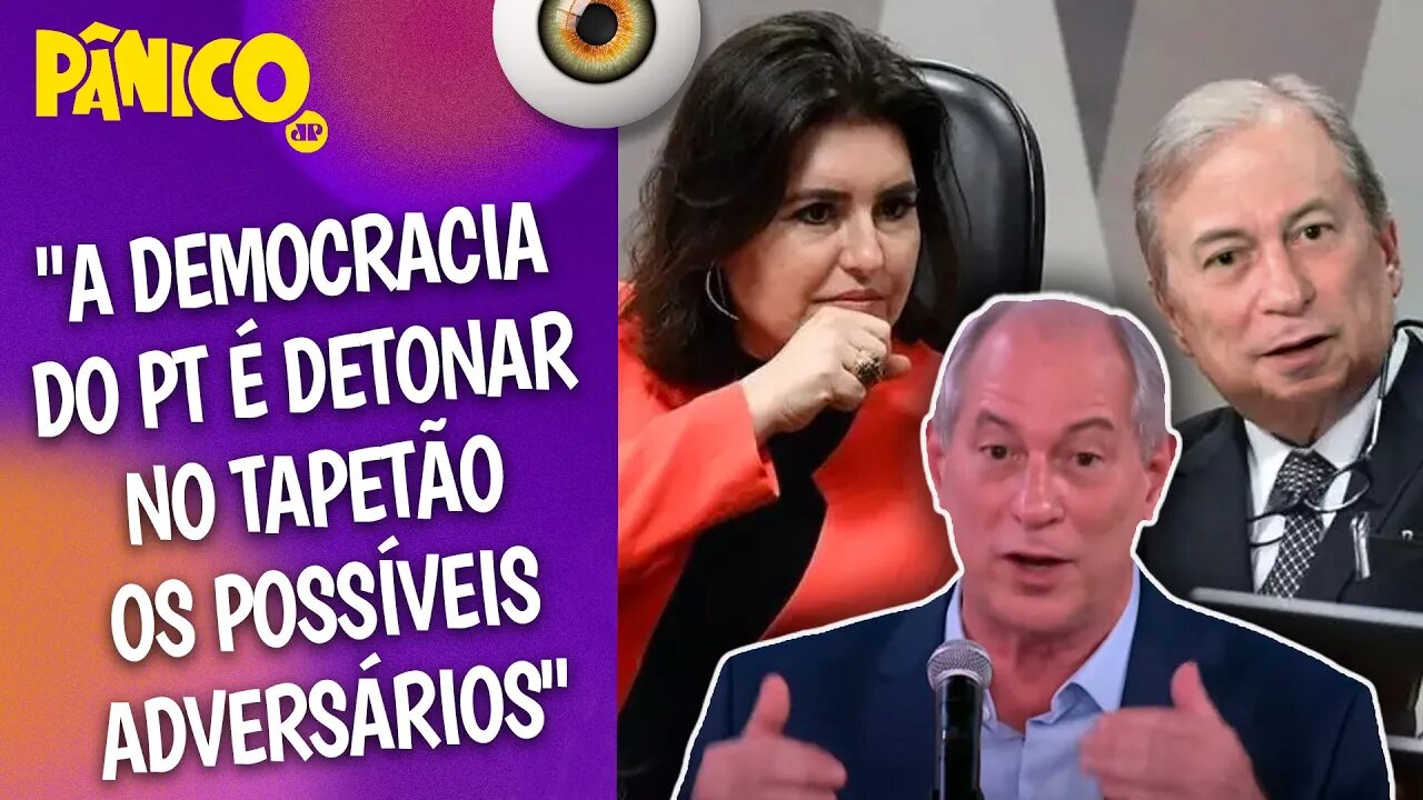 UNIÃO DRÁSTICA COM TEBET PODE ACABAR COM MARASMO DESESPERADO DAS PESQUISAS? Ciro Gomes analisa