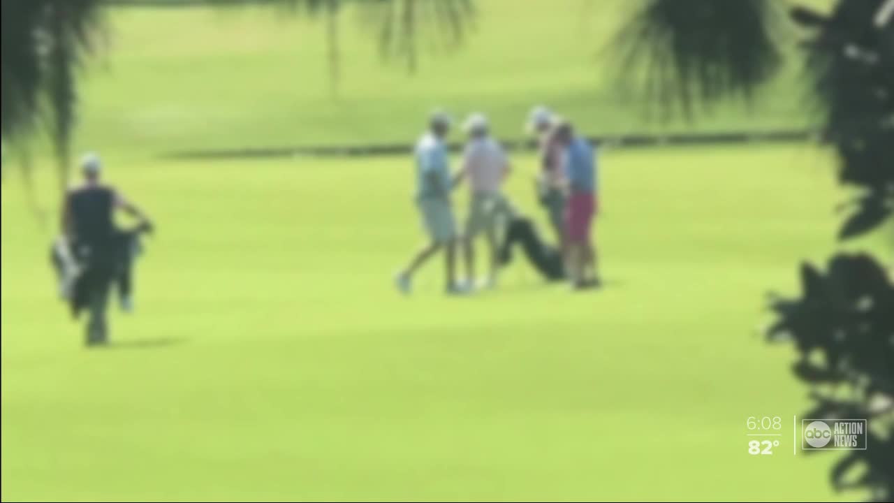 Florida golfers caught ignoring social distancing rules at golf course