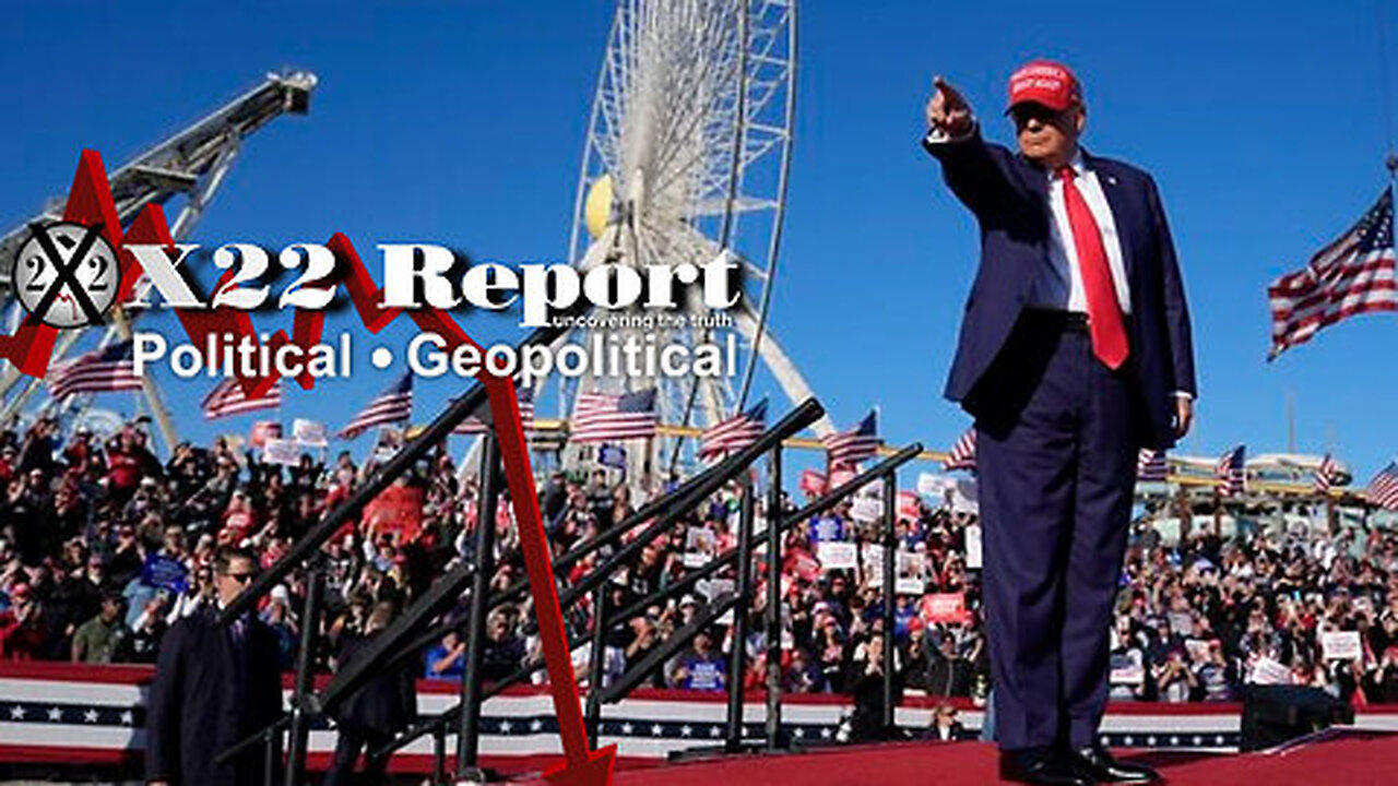 X22 Report: Deep State Panics Over NJ Wildwood Rally! Blue To Red! Sum Of All Fears!