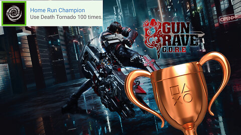 Gungrave G.O.R.E. - "Home Run Champion" Bronze Trophy
