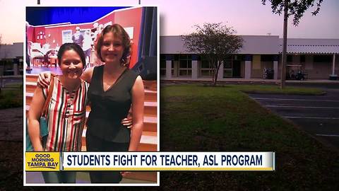 Pasco students fight to restore ASL program