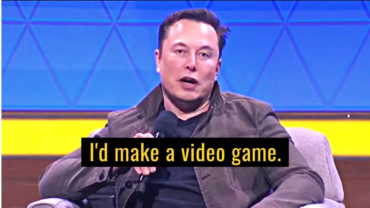 Elon Musk's Video Game | Create Quantum Wealth 2021 #Shorts #ElonMusk #VideoGames #Games Giga Berlin