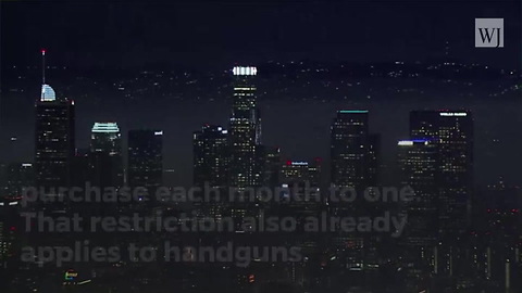 California Senate Goes on Offensive, OKs Raising Gun-Buying Age, Monthly 'Limit'