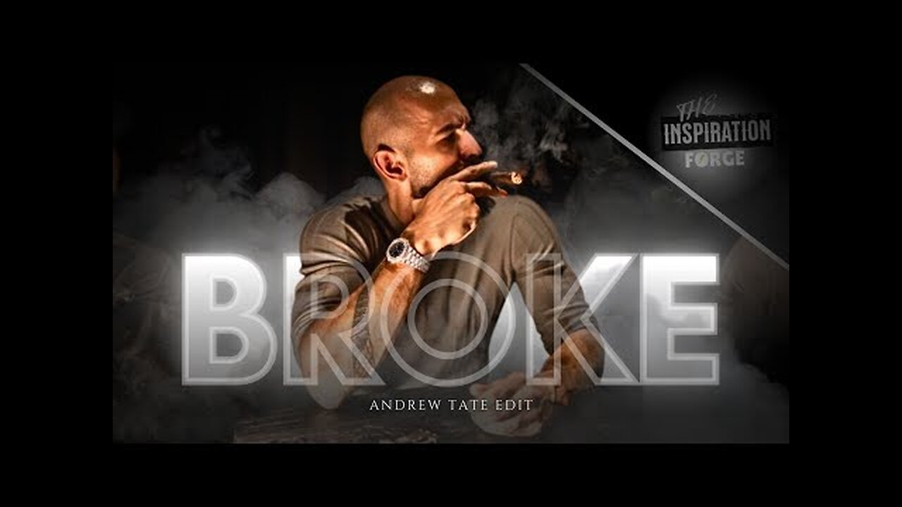 「 BROKE 」Andrew Tate _ Edit _ 4K | TATE CONFIDENTIAL