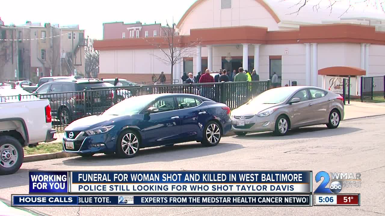 Funeral for Taylor Davis , woman killed in West Baltimore