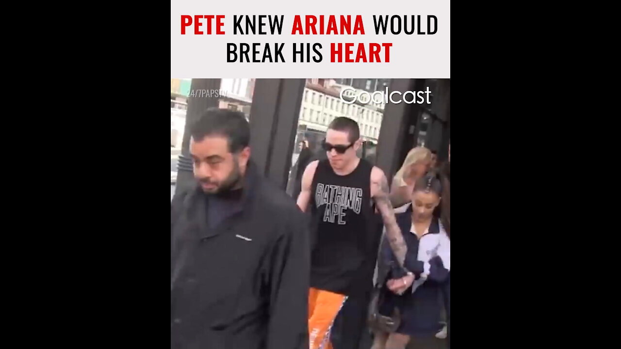 Why Did Ariana Grande Need Pete Davidson To Rescue Her