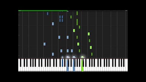 Minute Waltz - Frederic Chopin [Piano Tutorial] (Synthesia)