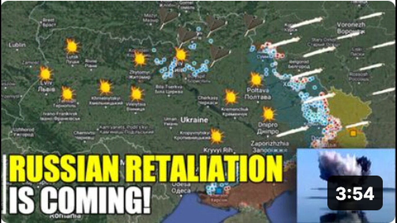 FINALLY HAPPENING! Russian missiles rumble across Ukraine