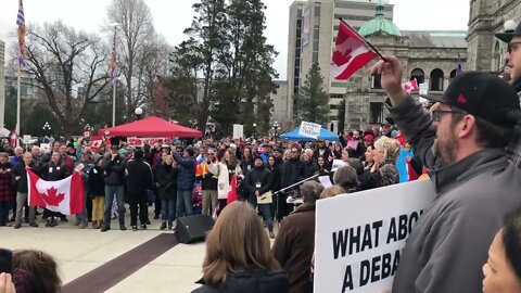 Freedom Rally 2022 | Oh Canada! Victoria BC