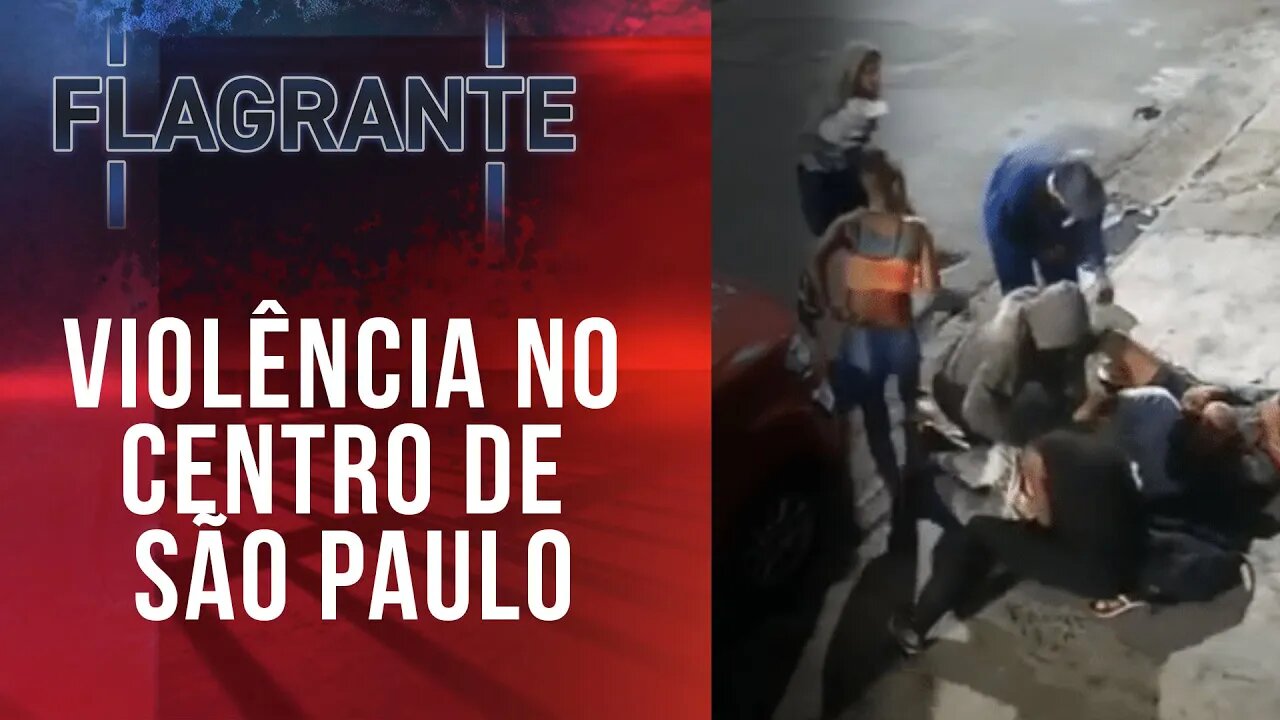 Homem fica seminu durante assalto na região da Cracolândia | FLAGRANTE JP