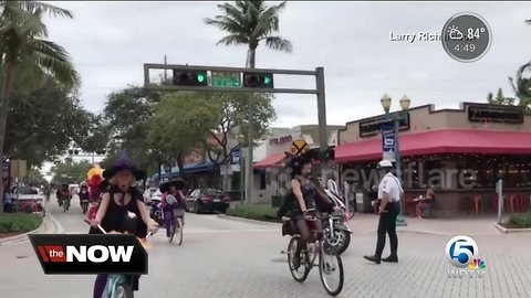 Witches bike ride to help Delray non-profit