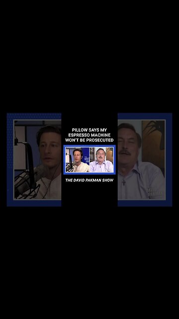 MyPillow CEO Mike Lindell Confirms that He Won't Prosecute My Espresso Machine #shorts