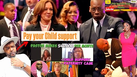 Jamal Bryant makes $46,000 a month and in Debt with Child Support, pay your bills Sir Latoya Odom