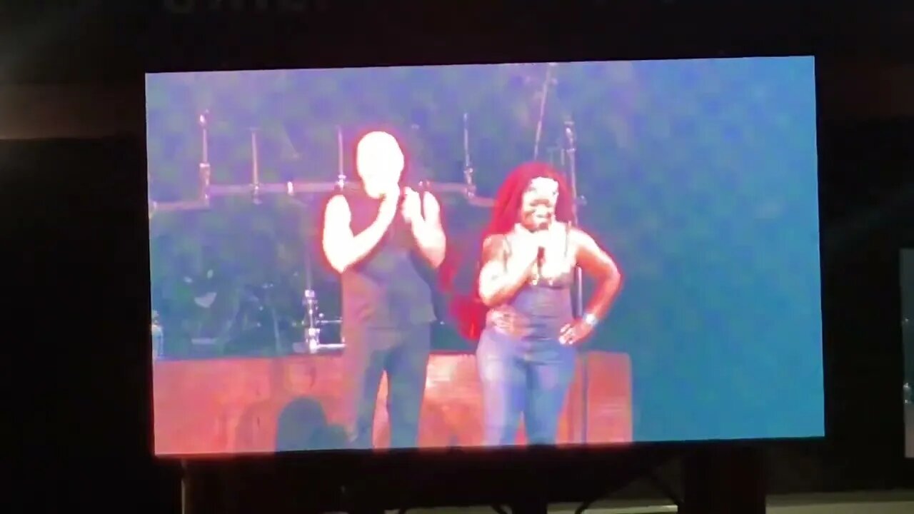 Disturbed with YVETTE live at Riverbend Music Center Cincinnati 8/15/2023