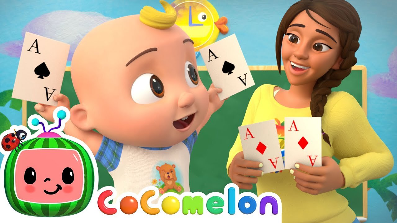 Matching Game Song! - Learn Colors & Numbers with JJ | CoComelon Nursery Rhymes