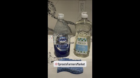 Dawn Dish Soap vs Sprouts 🌱 Dish Soap