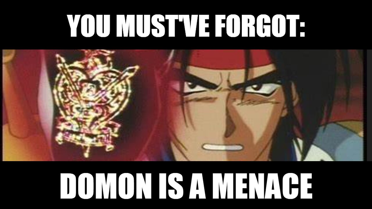 You Must've Forgot: DOMON IS A MENACE!! | G-Gundam