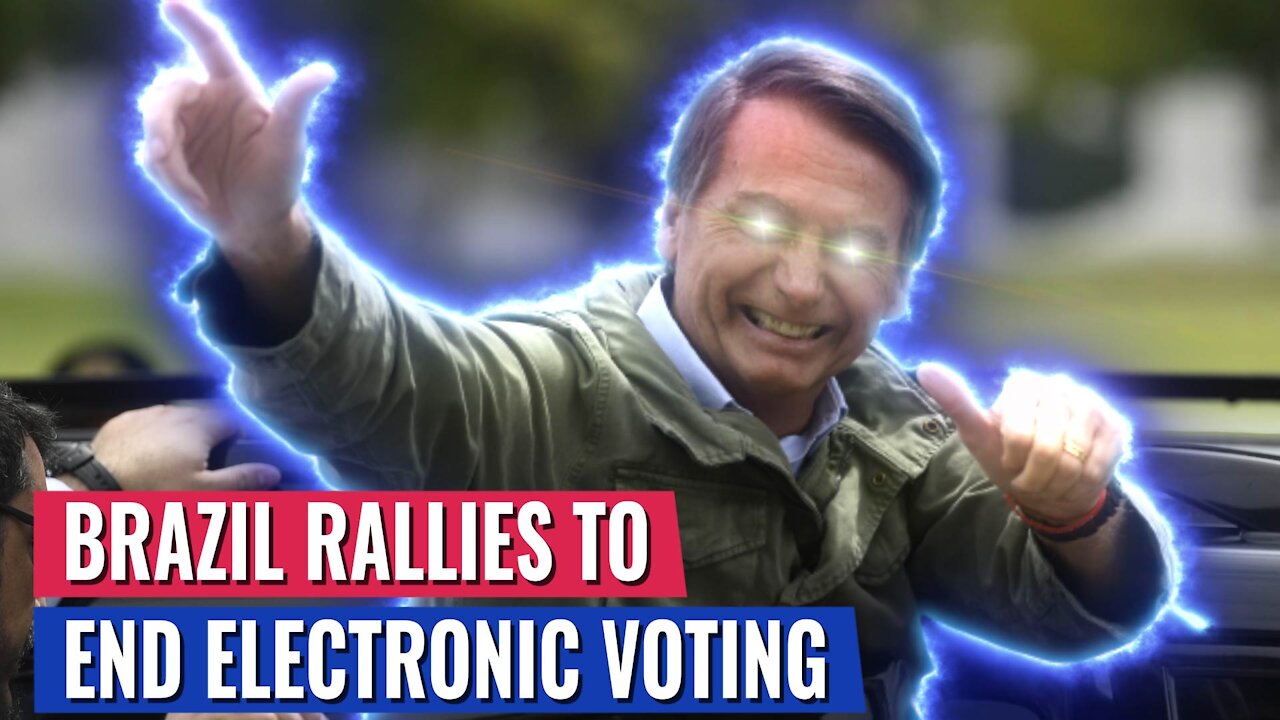 HUNDREDS OF THOUSANDS RALLY FOR END OF ELECTRONIC VOTING IN BRAZIL, PAPER BALLOTS ONLY!