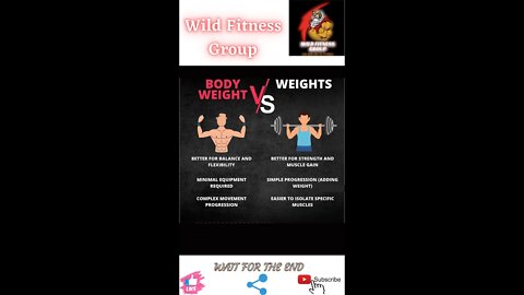 🔥Body weight v/s weights🔥#shorts🔥#viralshorts🔥#fitnessshorts🔥#wildfitnessgroup🔥