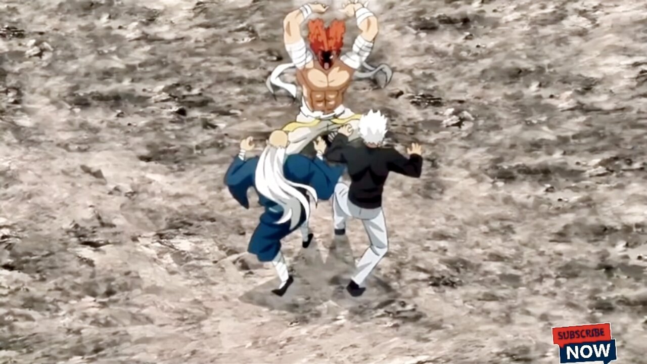 Garou vs SILVER FANG & Bomb | AMV | Enhanced Colors
