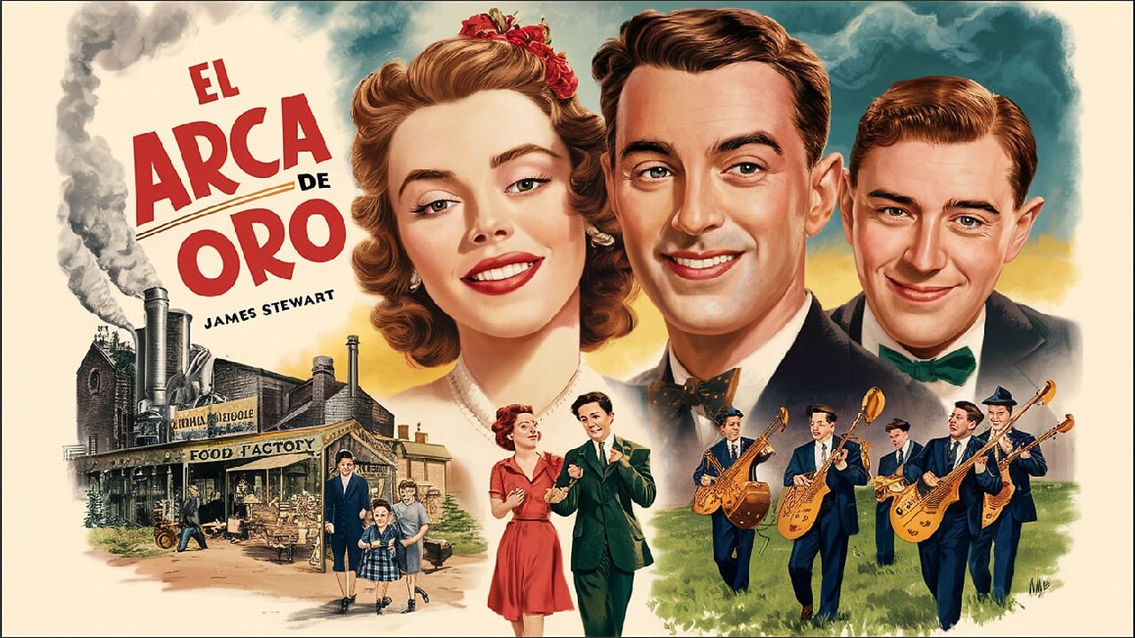 EL ARCA DE ORO (1941)James Stewart y Paulette Goddard | Comedia romántica | Blanco y negro