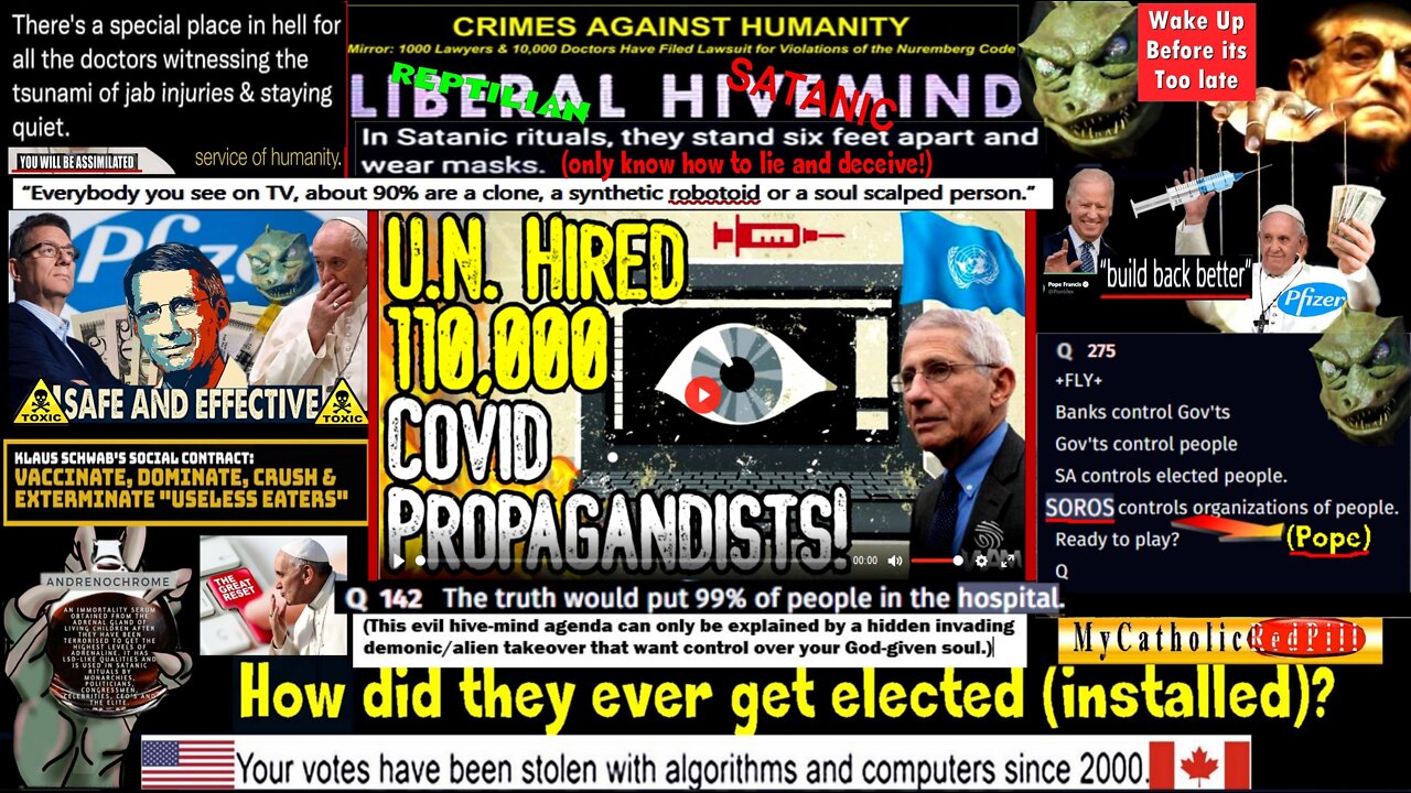 U.N. HIRED 110,000 COVID PROPAGANDISTS! - Globalists MANIPULATED Billions To Accept NARRATIVE!