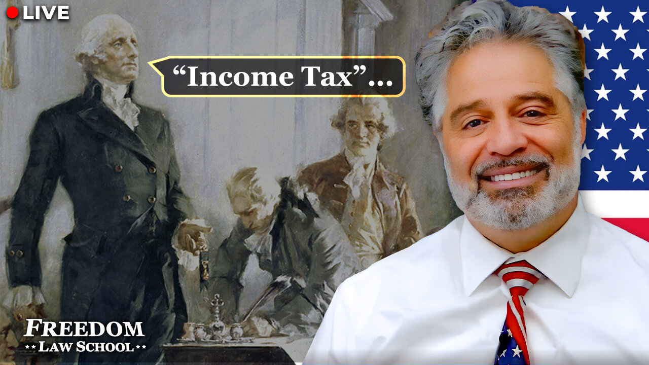 What did the founding fathers say about the income tax?