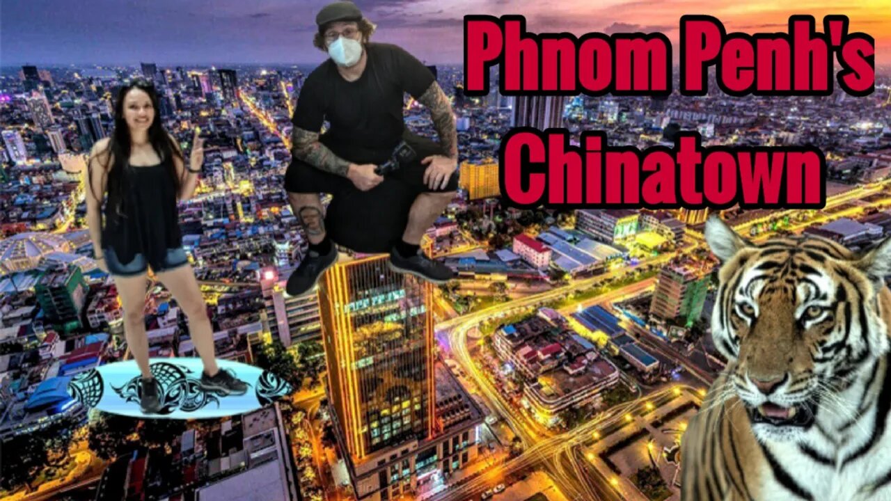 Chilling in Phnom Penh's Chinatown