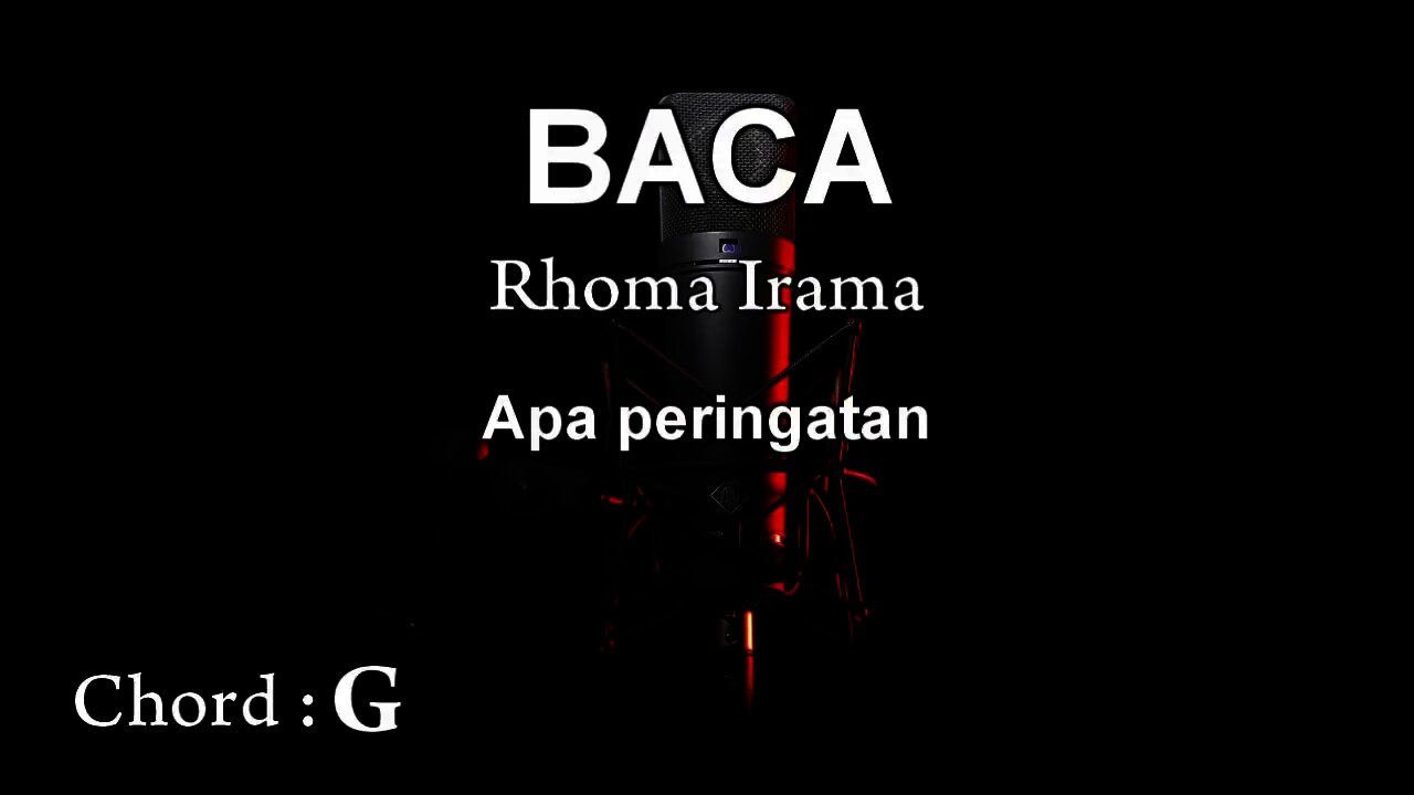 baca karaoke tampa vocal #MHTV #MuharOfficial