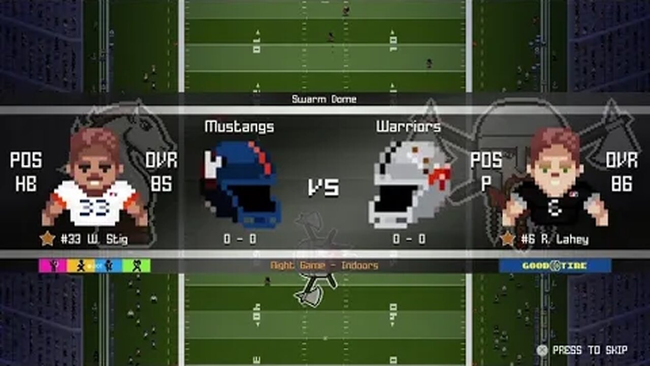 L:1-5- Denver Mustangs (0-0) @ Las Vegas Warriors (0-0) - Legend Bowl - Full Game - Week 1