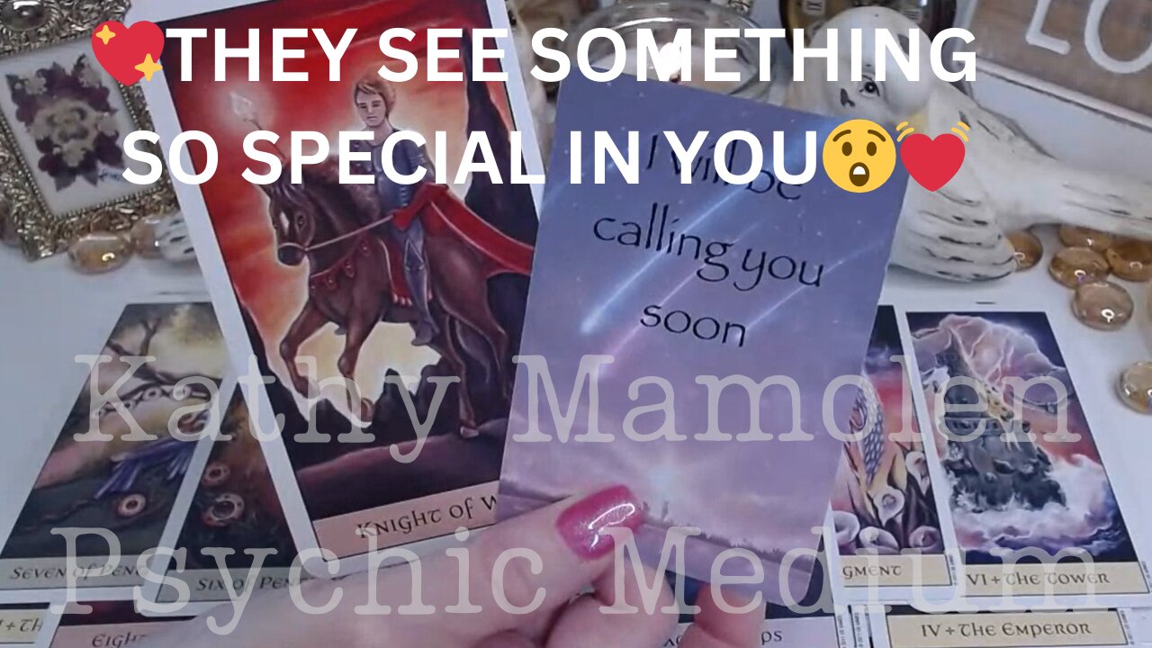 💖THEY SEE SOMETHING SO SPECIAL IN YOU😲💓AWAKENING YOUR SOUL🙌✨COLLECTIVE LOVE TAROT READING💓✨